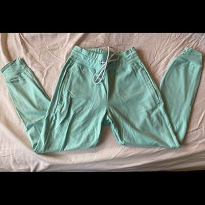 Seafoam Green Joggers